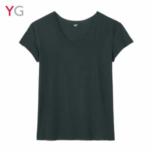 Ｔシャツ専用インナー インティー in.T YG 超速乾 汗取りパッド付シャツ クルーネックＴシャツ きりっぱなし 襟元広め 汗染み 対策 メン