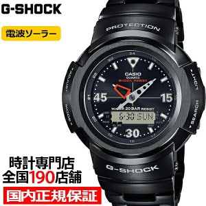 G-SHOCK FULL METAL フルメタル ブラック 初代デザインモデル 電波ソーラー メンズ 腕時計 メタルバンド AWM-500-1AJF 国内正規品