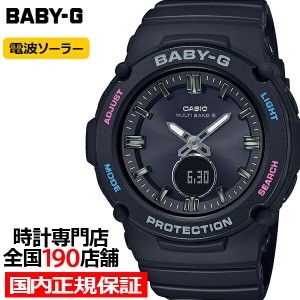 BABY-G 電波ソーラー レディース 腕時計 アナログ デジタル ブラック 反転液晶 BGA-2700-1AJF 国内正規品 カシオ