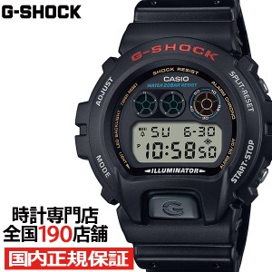 G-SHOCK 6900シリーズ DW-6900U-1JF メンズ 腕時計 電池式 デジタル ラウンド トリグラム ブラック 国内正規品 カシオ