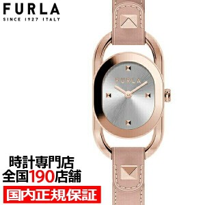 FURLA フルラ STUDS INDEX フルラスタッズインデックス FL-WW00008003L3 レディース 腕時計 クオーツ 電池式 革ベルト ライトピンク シル