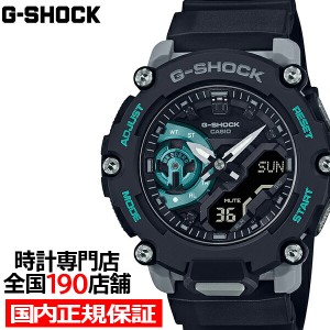 G-SHOCK GA-2200シリーズ GA-2200M-1AJF メンズ 腕時計 電池式 アナデジ 樹脂バンド ブラック 国内正規品 カシオ