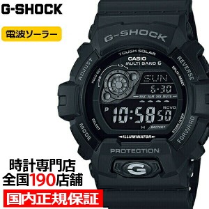 G-SHOCK 電波ソーラー メンズ 腕時計 デジタル ブラック ビッグケース 反転液晶 GW-8900A-1JF 国内正規品 カシオ