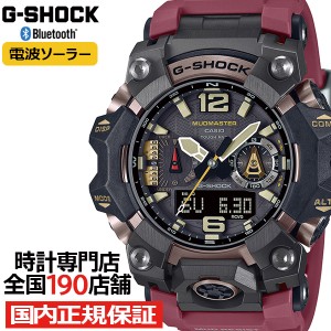 G-SHOCK MUDMASTER マッドマスター GWG-B1000-1A4JF メンズ 腕時計 電波ソーラー Bluetooth アナデジ 樹脂バンド レッド 日本製 国内正規