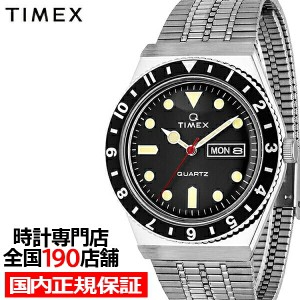 TIMEX タイメックス Q TIMEX キュータイメックス TW2U61800 メンズ 腕時計 電池式 クオーツ デイデイト ブラック