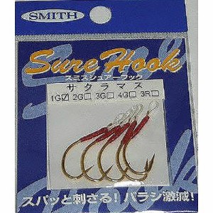 (4511474101927)スミス(SMITH) シュアーフック サクラマス 1G