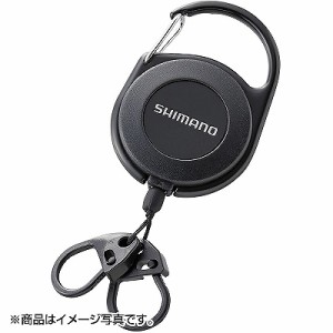 (4969363857781)SHIMANO(シマノ) カラビナリールＷ ブラック UH-202W