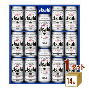 アサヒ スーパードライ ビール ギフトセット AG-35 (350ml 12本/500ml 2本) ×1箱 ギフト