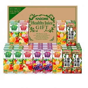 カゴメ 野菜飲料バラエティギフト アソートセット (KYJ-50R) 紙パック  （200ml 40本）　×2箱 ギフト