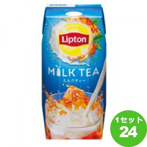 森永 リプトン ミルクティー  パック  200ml×24本 飲料【チルドセンターより直送・同梱不可】