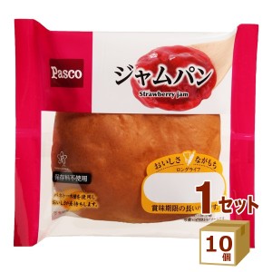 敷島 Pasco ロングライフジャムパン 92g×10個 食品