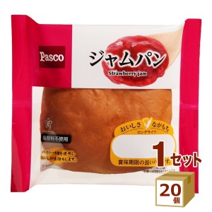 敷島 Pasco ロングライフジャムパン 92g×20個 食品