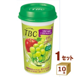 森永 ＴＢＣ 生絞りマスカットミックス 240ml×10本 飲料【チルドセンターより直送・同梱不可】