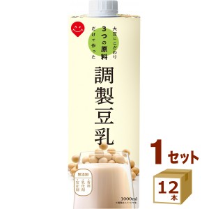 めいらく スジャータ こだわり 調製豆乳 1000ml×12本 飲料