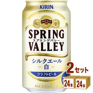 キリン スプリングバレー シルクエール＜白＞ SPRING VALLEY 350ml×24本×2ケース (48本) ビール　クラフトビール