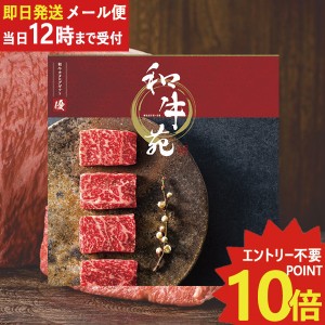 即日発送 メール便利用可能 カタログギフト 和牛苑 優 (ゆう) HO-B 牛肉 肉 高級 和牛 (即納 即日発送) 送料無料(北海道・沖縄を除く)【