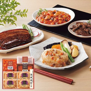 お取り寄せ 賛否両論 豆腐入りハンバーグ和風餡仕立てと和惣菜ギフト WH-30 (出荷日6/24-8/07頃) 送料無料(北海道・沖縄を除く) 【代引/