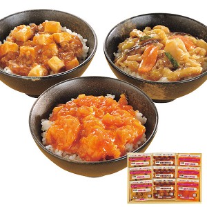 お取り寄せ 米久 大龍ミニ丼の具3種セット YM-30 送料無料(北海道・沖縄を除く) 【代引/熨斗包装不可】_ s24sg _