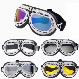 ゴーグル バイクル スキー スノー 眼鏡の上から掛けれる アウトドア くもり止め オートバイ 保護メガネ