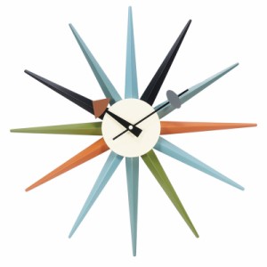 時計 掛け時計 サンバーストクロック クロック 壁掛け時計 おしゃれ かわいい かっこいい 太陽
