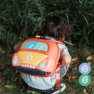 リュック キッズ 女の子 男の子 子ども 子供 パトカー パトロール【反射板 入園グッズ 通園バッグ 学童 おしゃれ 遠足 旅行 幼稚園 保育