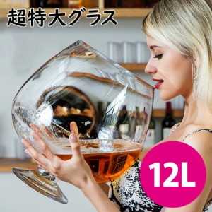 超特大 ブランデーグラス 特大 グラス ワイン ビール 12000mL  【巨大 大型 パーティー 宴会 お酒 コップ インテリア 結婚式 誕生日 賞品