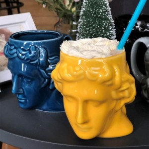 マグカップ 古代ギリシャ ローマ像 彫刻デザイン  【DOIY コップ お酒 ジュース コーヒー 飲み物 ドリンク インテリア おもしろ おしゃれ