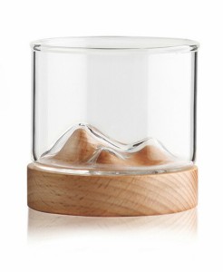 多重 新しいウイスキーガラス グラス コップ お酒 小さなガラス 和風山木製 ボトムワイングラス オリジナリティ クリエイティブ 肥厚ガラ