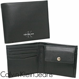 CK カルバンクライン ジーンズ 二つ折り財布 K50K510724-BDS 折り財布 Calvin Klein Jeans メンズ 新品 無料ラッピング可