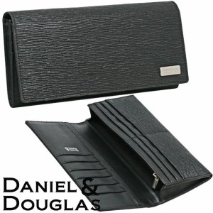 DANIEL&DOUGLAS ダニエル＆ダグラス DDW06-BKSV 長財布 レザー 新品 無料ラッピング可