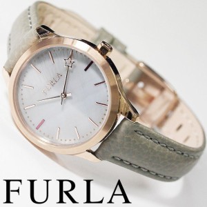 FURLA 腕時計 R4251104506 ダイアナ グレー シルバー 長方形+