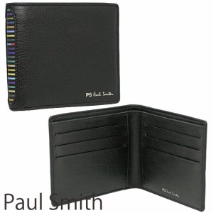 Ps Paul Smith 二つ折財布 小銭入なし M2a6600 ブラック Ncsidingandwindows Com