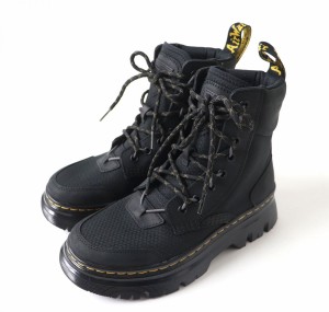 【ドンドン見直し】極美品★Dr.Martens ドクターマーチン 30859001 Tarik TG レースアップ レザーブーツ レディース ブラック UK4 箱付き