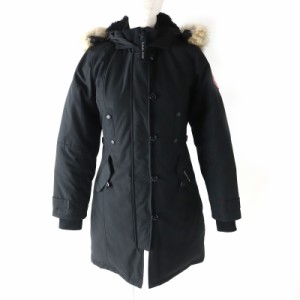 美品 CANADA GOOSE カナダグース 2506LA Kensington Parka - Fusion Fit  ポリエステル コットン ダウンジャケット ブラック XS 日本サイ