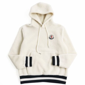 極美品 MONCLER モンクレール 2020年製 F20918G77800 809BY MAGLIA ポリエステル ウール ロゴワッペン付き リブ切替  プルオーバー フー