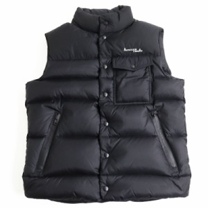 極美品 MONCLER GENIUS 7 モンクレール ジーニアス 7 FRAGMENT/フラグメント ABENE GILET ダウンベスト ブラック 1 伊製 国内正規品