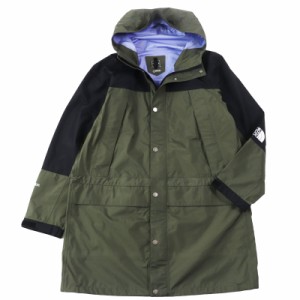 極美品 THE NORTH FACE ザ・ノースフェイス NP11940 Mountain Raintex Coat ゴアテックス フーデッドコート ニュートープ M 正規品