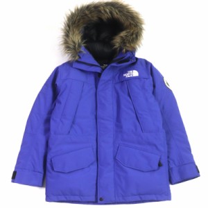 美品▼ザ・ノースフェイス ND91707 Antarctica Parka GORETEX PERTEX ファー・フード付 ロゴ刺繍 WZIP ダウンジャケット M 正規品 メンズ