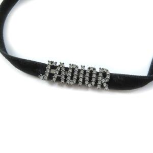 Dior ベロア　チョーカー　J'ADIOR シルバー J'Adior ベロアチョーカー シルバー（クリスチャンディオール
