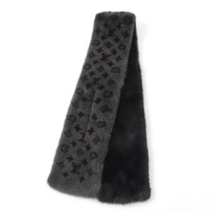 ルイヴィトンLVモノグラム柄エシャルプロゴマニア402336ウールシルク  