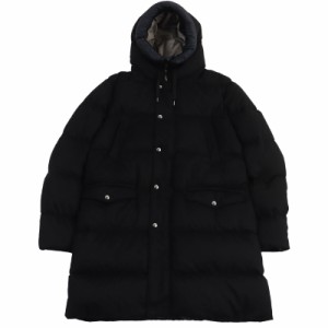 極美品☆HERNO ヘルノ 緩かっ エコファー 22AW ダウンコート 大きいサイズ48