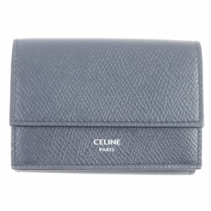 CELINE 折り財布 グレー 財布 人気 セリーヌ 新品美品