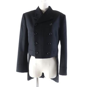 Sov. タキシードジャケットロング ブラック36 ダブルスタンダード  