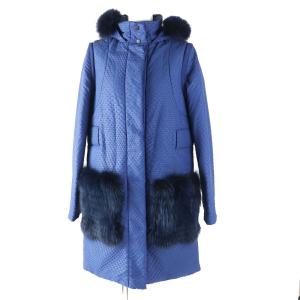 【専用】コート・ミドル・ファー付（FENDI・フェンディ） コート ファー ブラック | Fendi