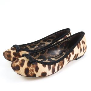 ドルチェアンドガッバーナ パンプス レオパード パイソン柄 ブラック  