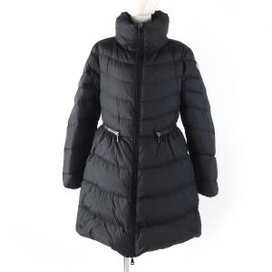 美品】MONCLER モンクレール SAISSAC Aライン ダウンコート黒1