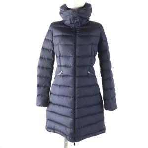 ［美品’MONCLER ネイビー ダウンコート MONCLER - 美品 MONCLER モンクレール コート ダウン ジャケットの通販