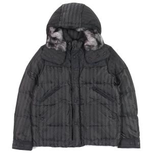 極美品□MONCLER モンクレール 25SS BERRE GIUBBOTTO レザーロゴ  