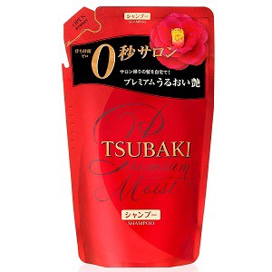 [送料無料][3個セット]資生堂 TSUBAKI ツバキ プレミアムモイスト シャンプー 詰替用 330mL[ 4901872466030-k] ダメージケア ツバキ種子