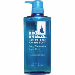 資生堂 シーブリーズ スーパークール ボディシャンプー ポンプ 600ml [4901872866120-k] SEA BREEZE デオドラント スポーツ後などに